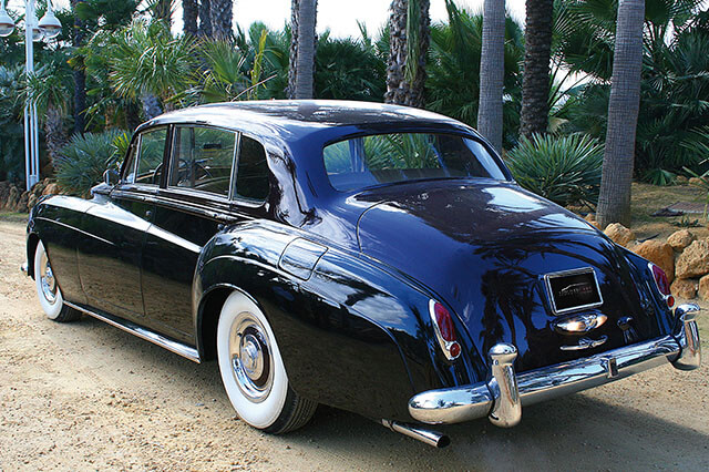 alquiler de rolls royce silver cloud negro 1959 bodas eventos rodajes jj dluxe cars alicante 5