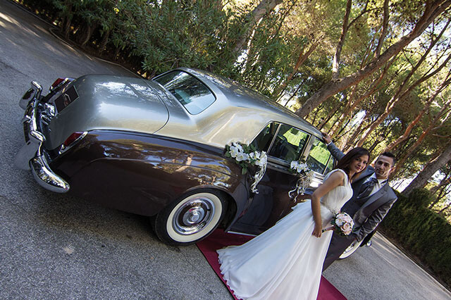 alquiler de rolls royce silver cloud marron 1962 bodas eventos rodajes jj dluxe cars alicante