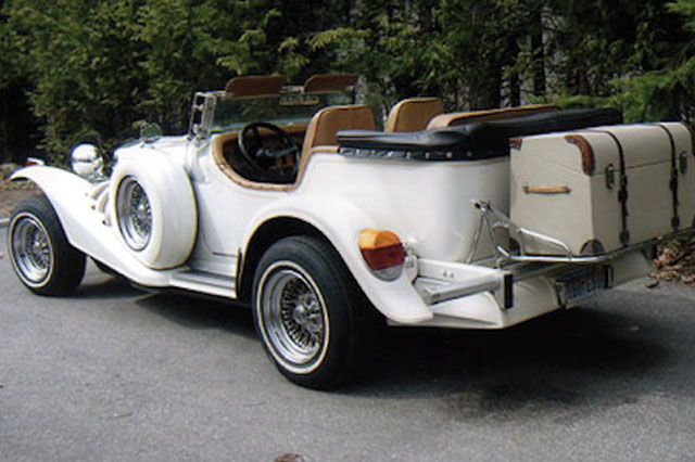 alquiler excalibur phaeton 1979 coches clasicos antiguos vintage bodas eventos rodajes alicante jjdluxe cars